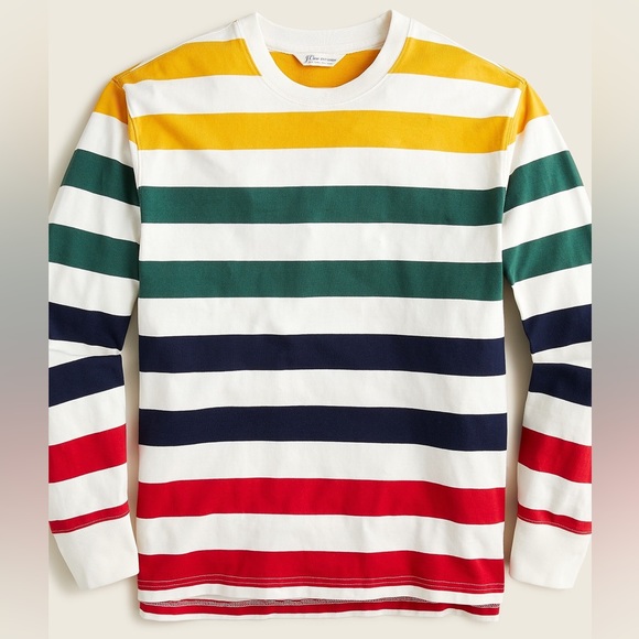 J. Crew Other - NWT J. Crew Rugby crewneck shirt in stripe